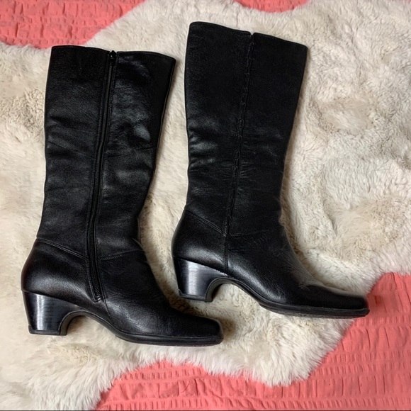 Clarks Shoes - Clarks Artisan 84947 Leather Knee High Active Air